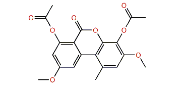 Graphislactone A diacetate